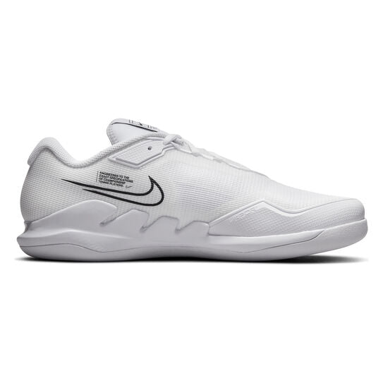 MEN'S NIKE VAPOR PRO HC TENNIS SHOES - WHITE/BLACK