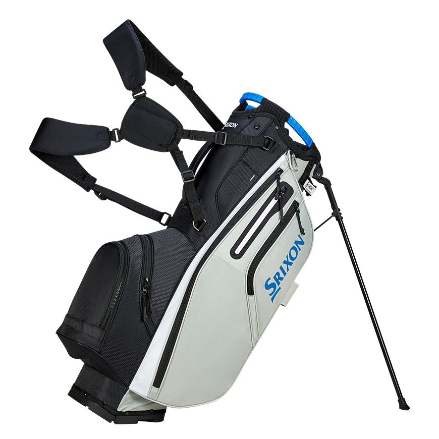 Srixon Golf Bag | Premium Stand | Black/White/Grey/Blue