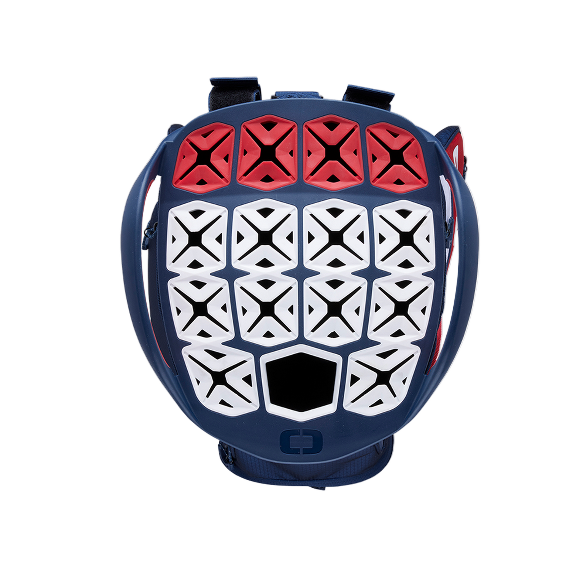 Ogio Silencer Cart Bag | Red/White/Blue