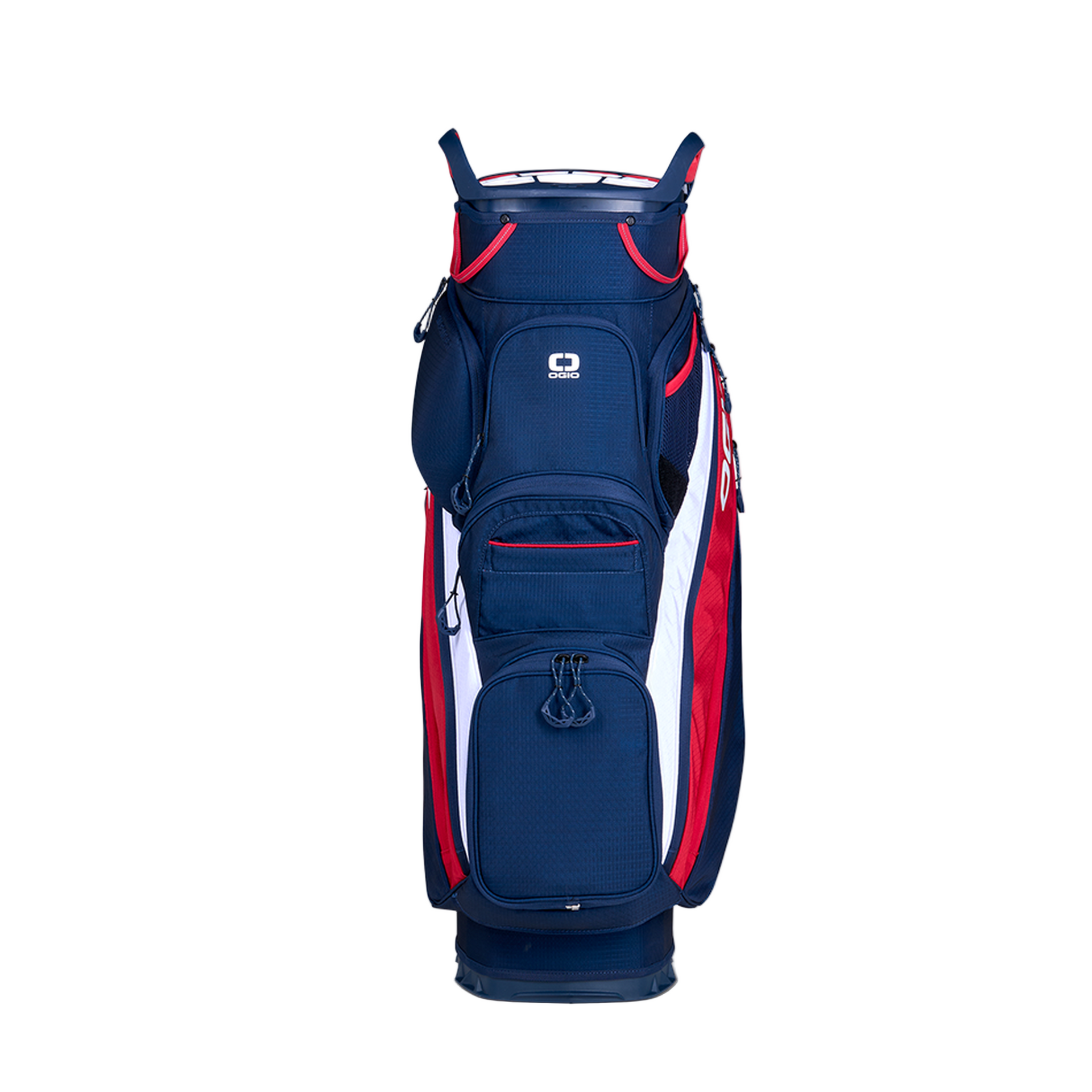 Ogio Silencer Cart Bag | Red/White/Blue