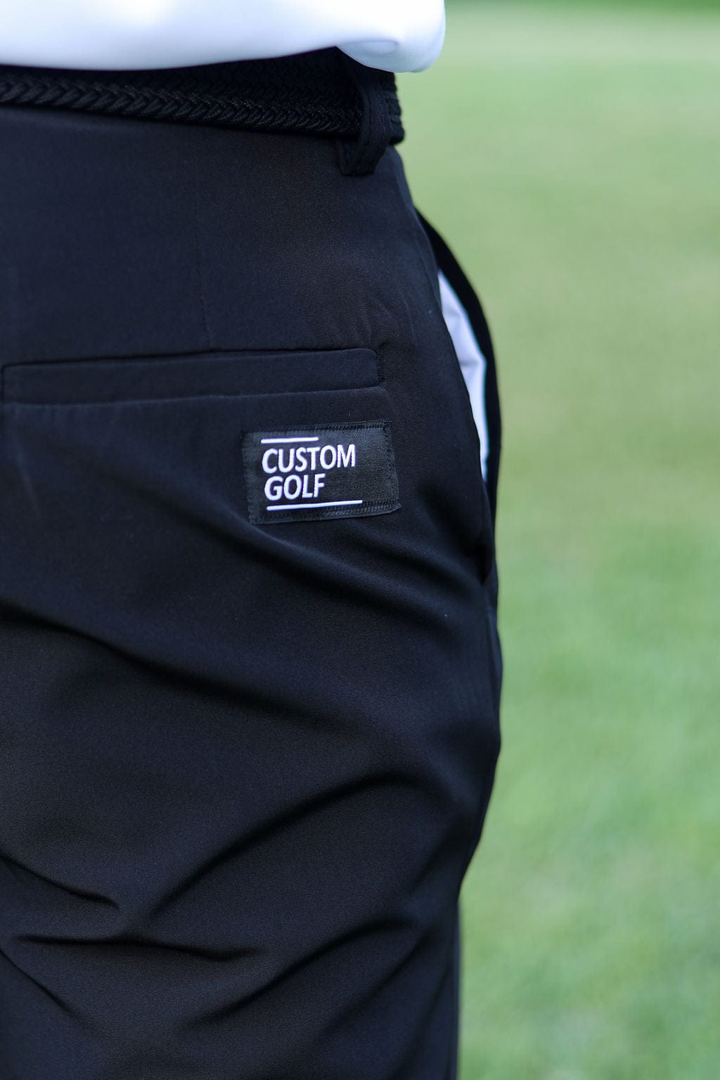 Custom Apparel Men's Golf Shorts | Pure Motion | Midnight Black
