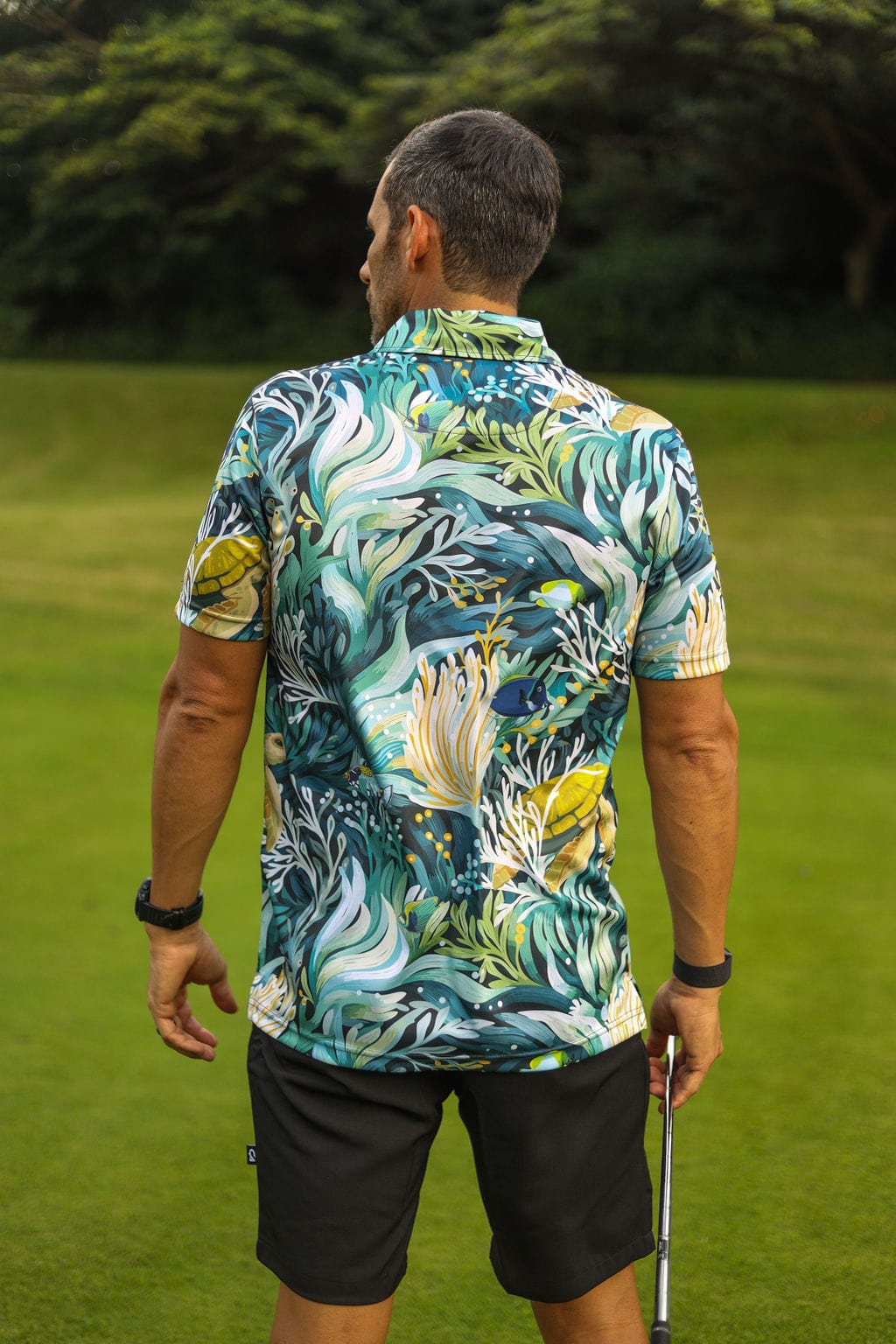 Custom Apparel Men's Funky Golf Shirt | The Reef