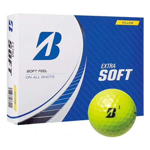 Bridgestone Golf Balls | Extra Soft Sleeve | Yellow