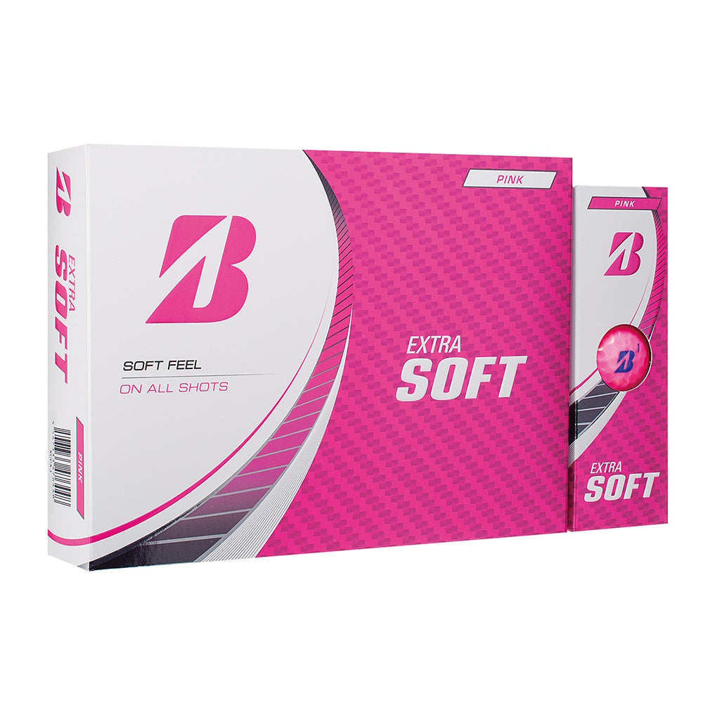 Bridgestone Golf Balls | Extra Soft Sleeve | Pink