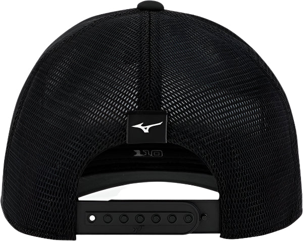 Mizuno Men's Golf Cap | Crossed Clubs Mesh Black