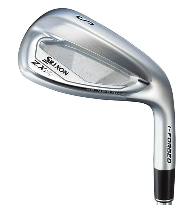 Srixon zx7 golf wedge, silver and black design with forged head.
