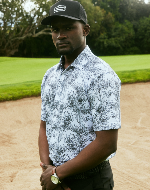 Men's Leaf-ish Dry Tech Performance Golfer