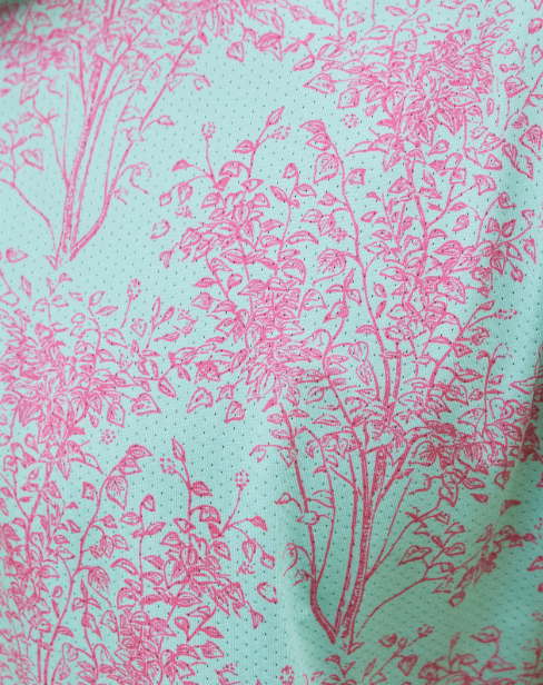 Men's Leaf-ish Dry Tech Performance Golfer Polo Shirt