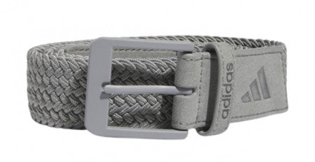 Adidas Men's Golf Belt | Braided Stretch | Grey