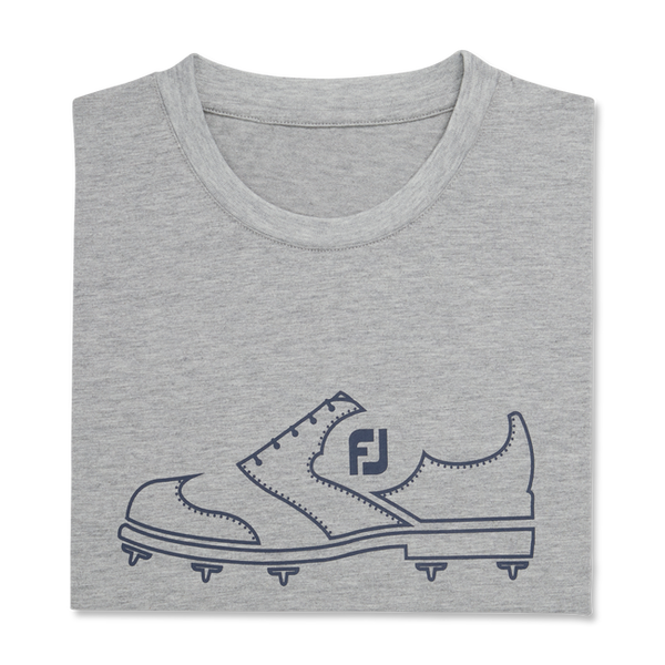 FOOTJOY MEN'S TEE SHIRTS | HERITAGE | GREY