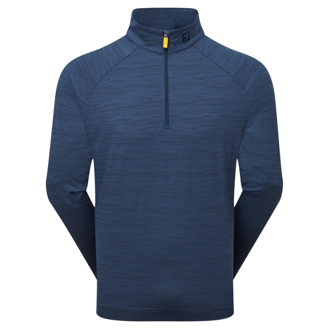 FootJoy Men's Golf Jersey | Wave Jacquard Chill-Out | Navy