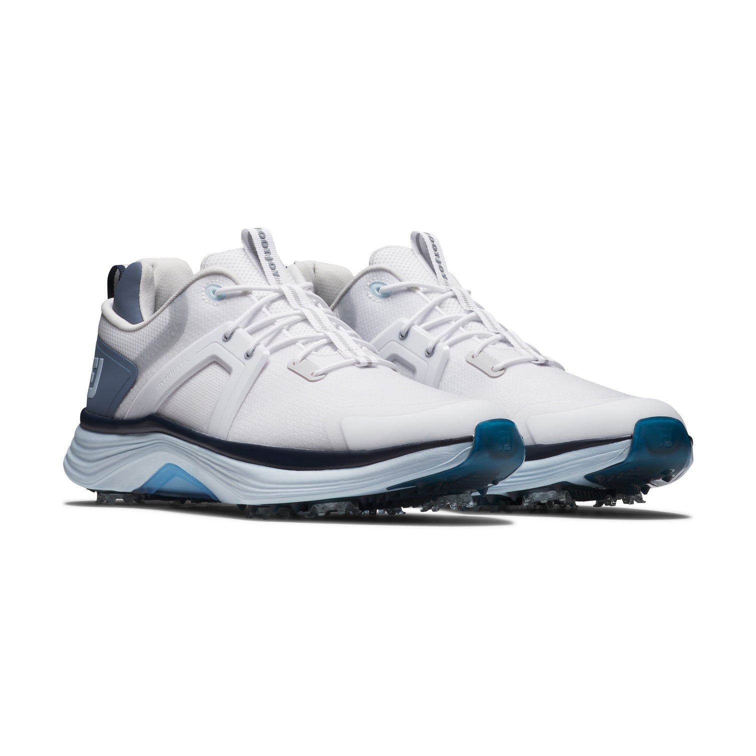 Footjoy Men's Golf Shoes | HyperFlex | White/Slate/Blue