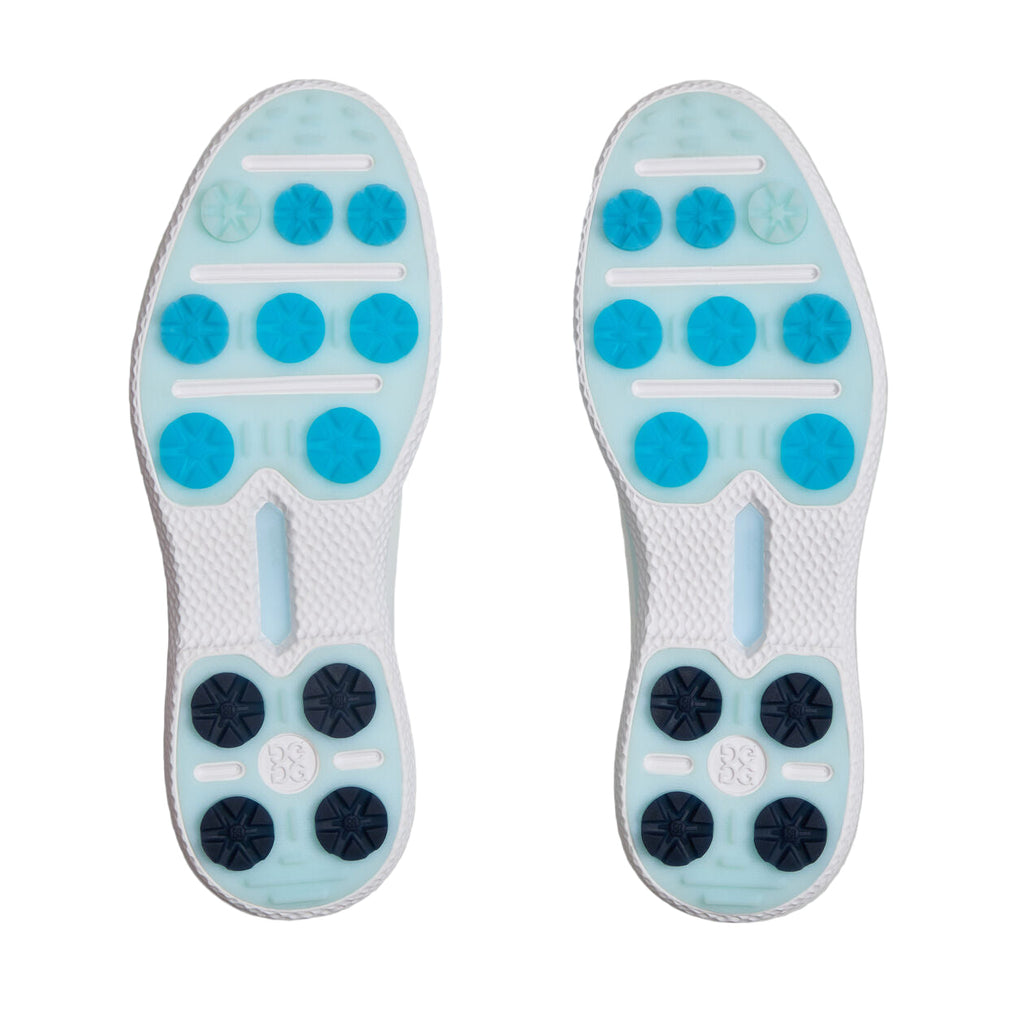 G/Fore Women`s Golf Shoe | Gallivan Stippled | Snow/Silver/Blue