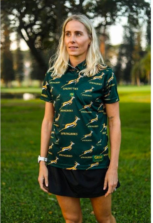 Custom Apparel Women's Golf Shirt | Springbok | Ethnic