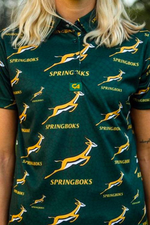 Custom Apparel Women's Golf Shirt | Springbok | Ethnic