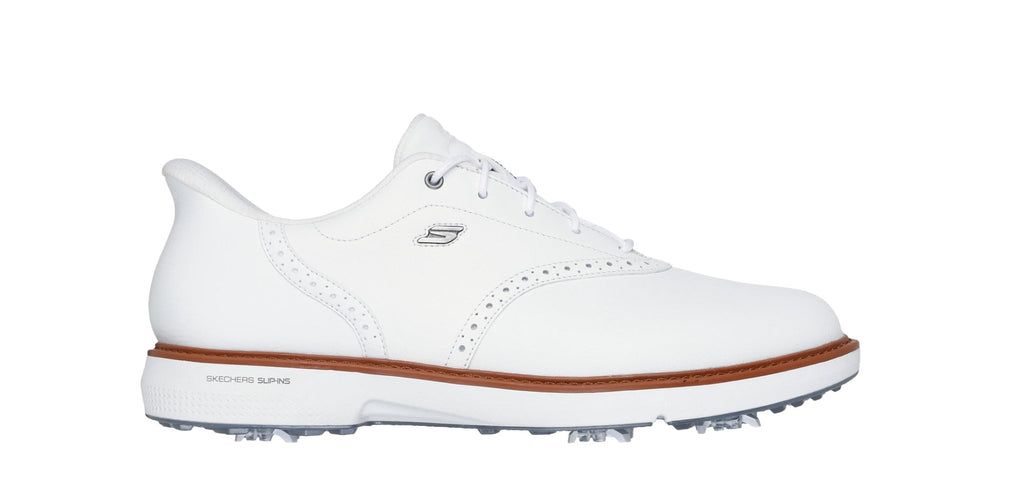 Skechers Golf Shoes | Go Golf Prestige | White/Brown