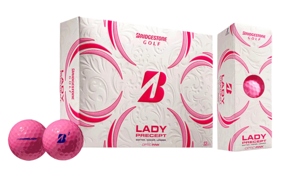 Bridgestone Golf Balls | Lady Precept Sleeve | Pink