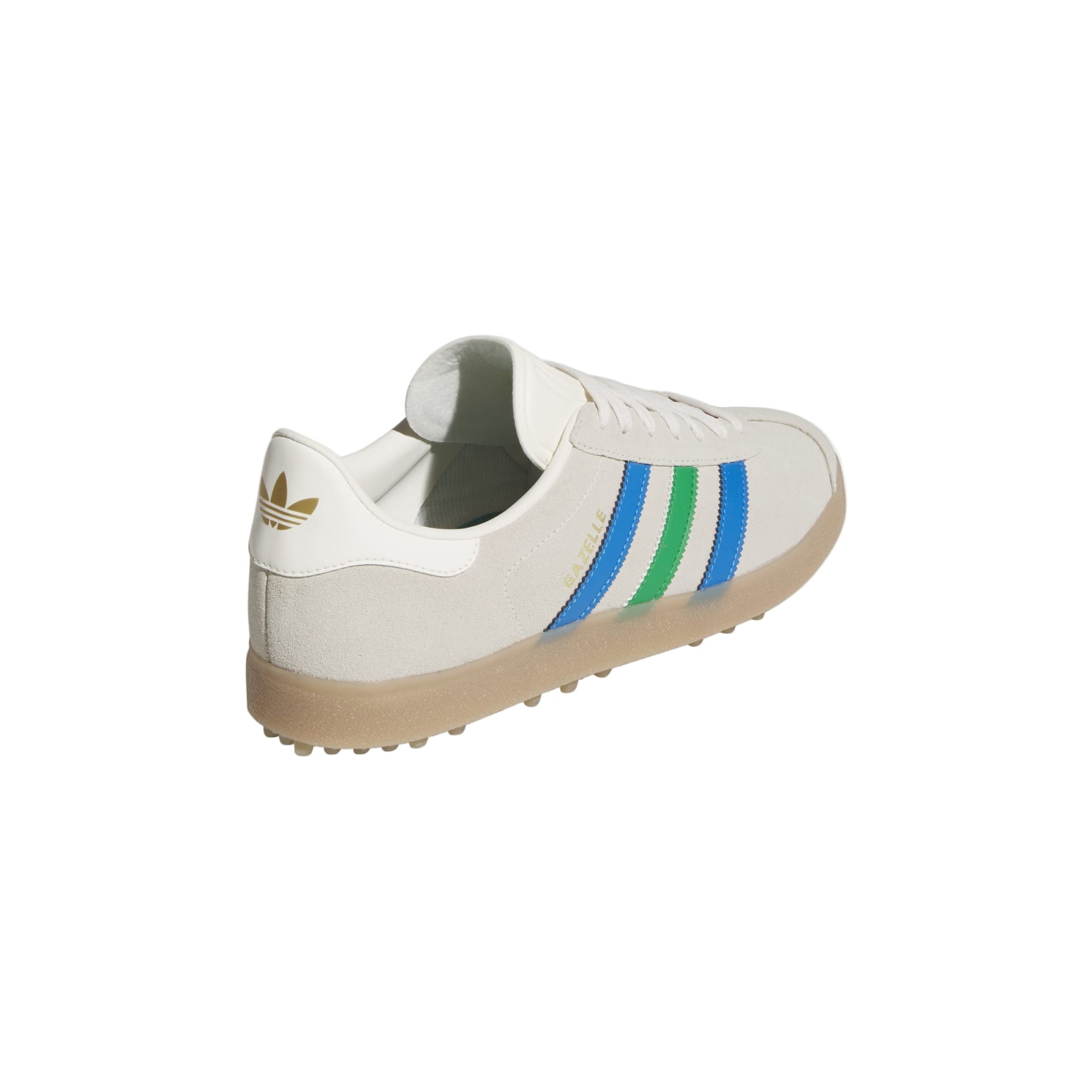 Adidas Men`s Golf Shoe | Gazelle | White/Green/Blue/Beige