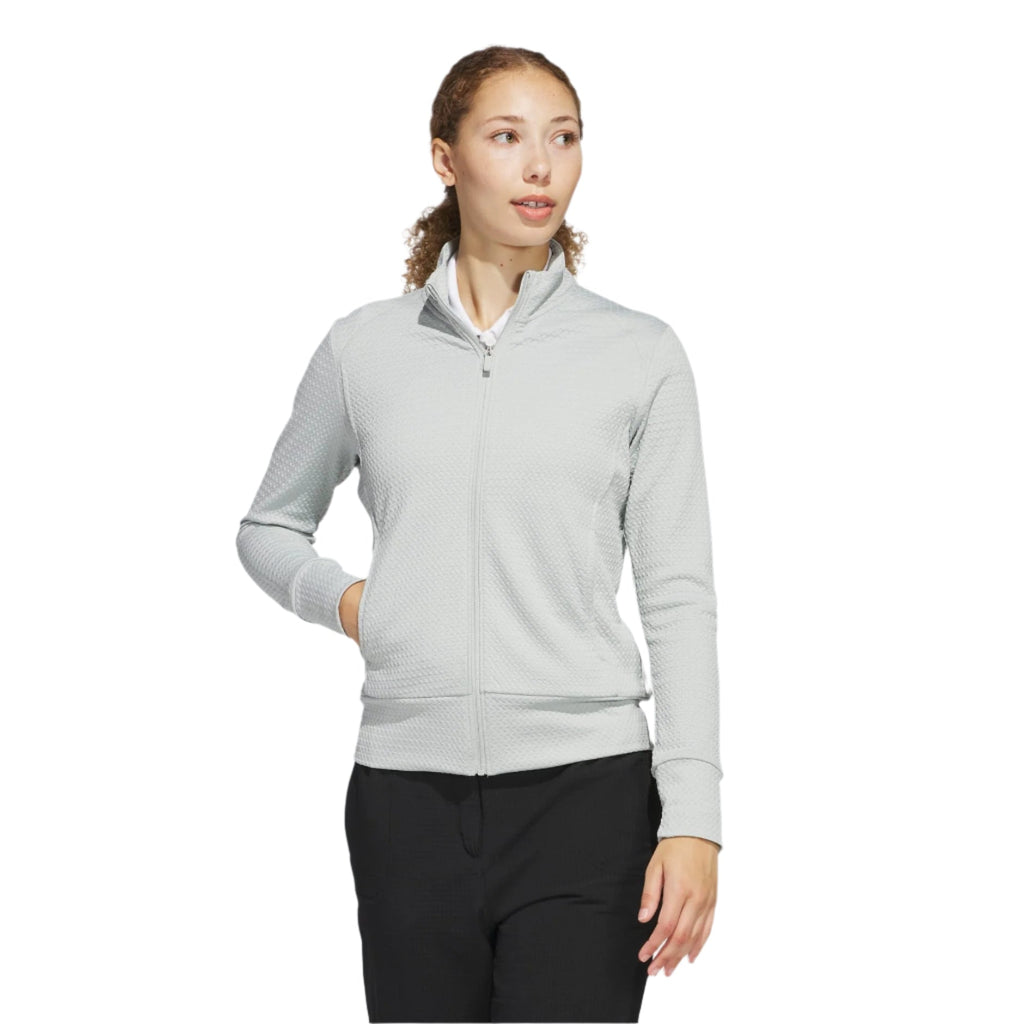 Adidas Women's Jacket | Textured | Sage