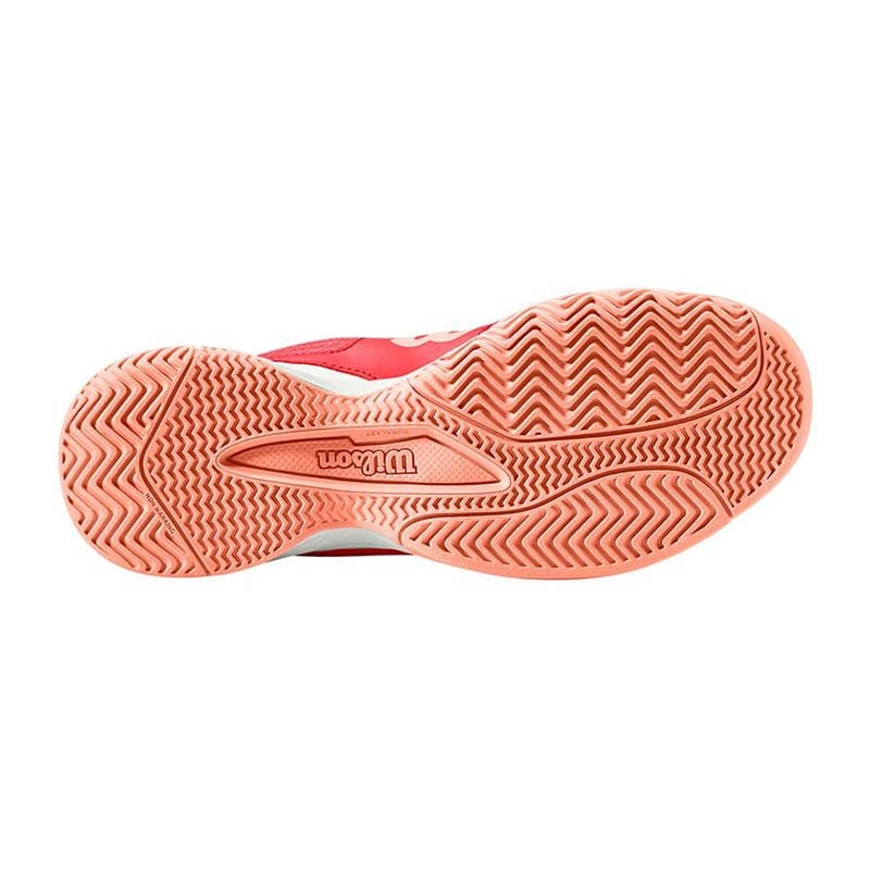 Wilson Junior Footwear | Rush Pro Ql Cayenne / Wh / Papay