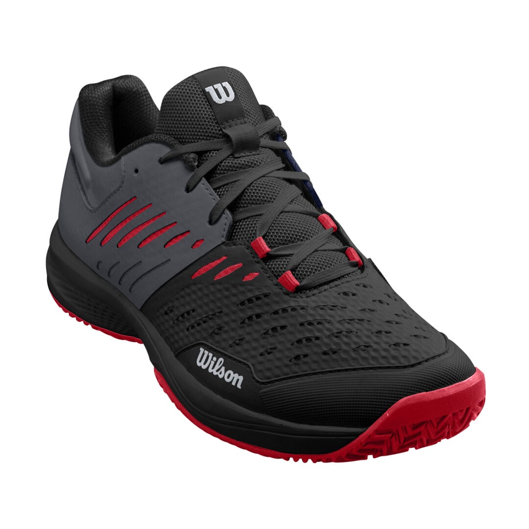 Wilson Mens Footwear | Kaos Comp 3.0 Black / Ebony / Red