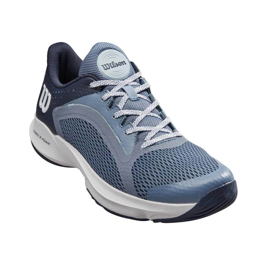 Wilson Padel Footwear | Ladies Hurakn 2.0 China Blue / White / Navy Blazer