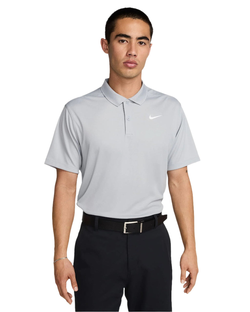 Nike Men`s Golf Shirt | Victory Solid | Wolf Grey