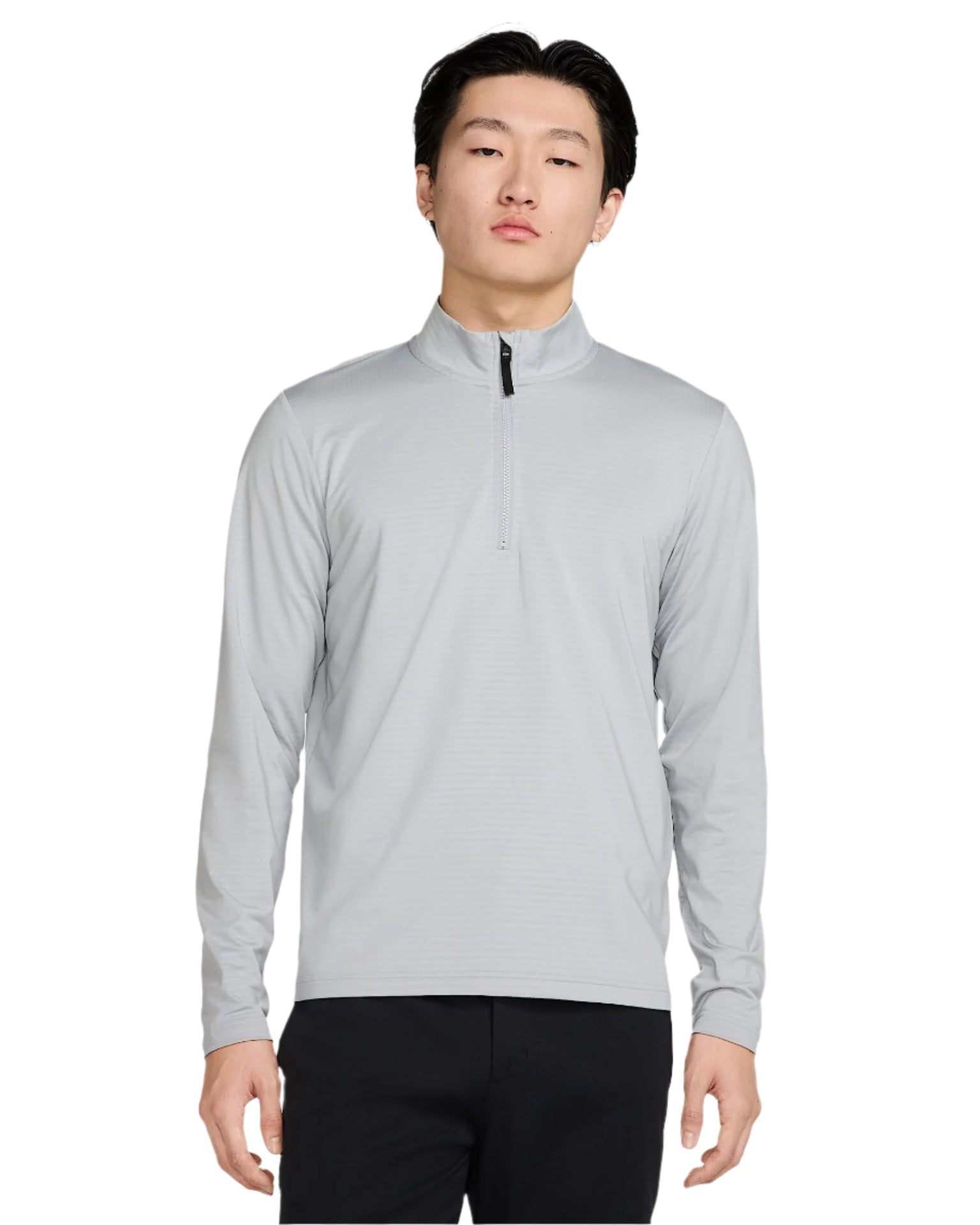 Nike Men`s Golf Jacket 1/2 Zip | Victory | Wolf Grey/Black