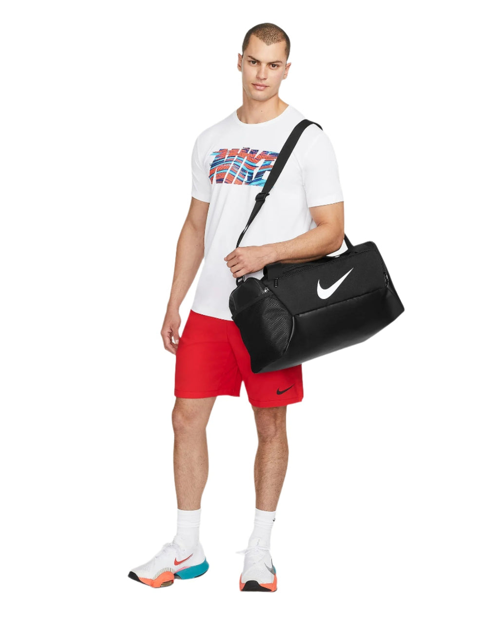 Nike Duffel Bag | Brasilia Small 41 L | Black/Black