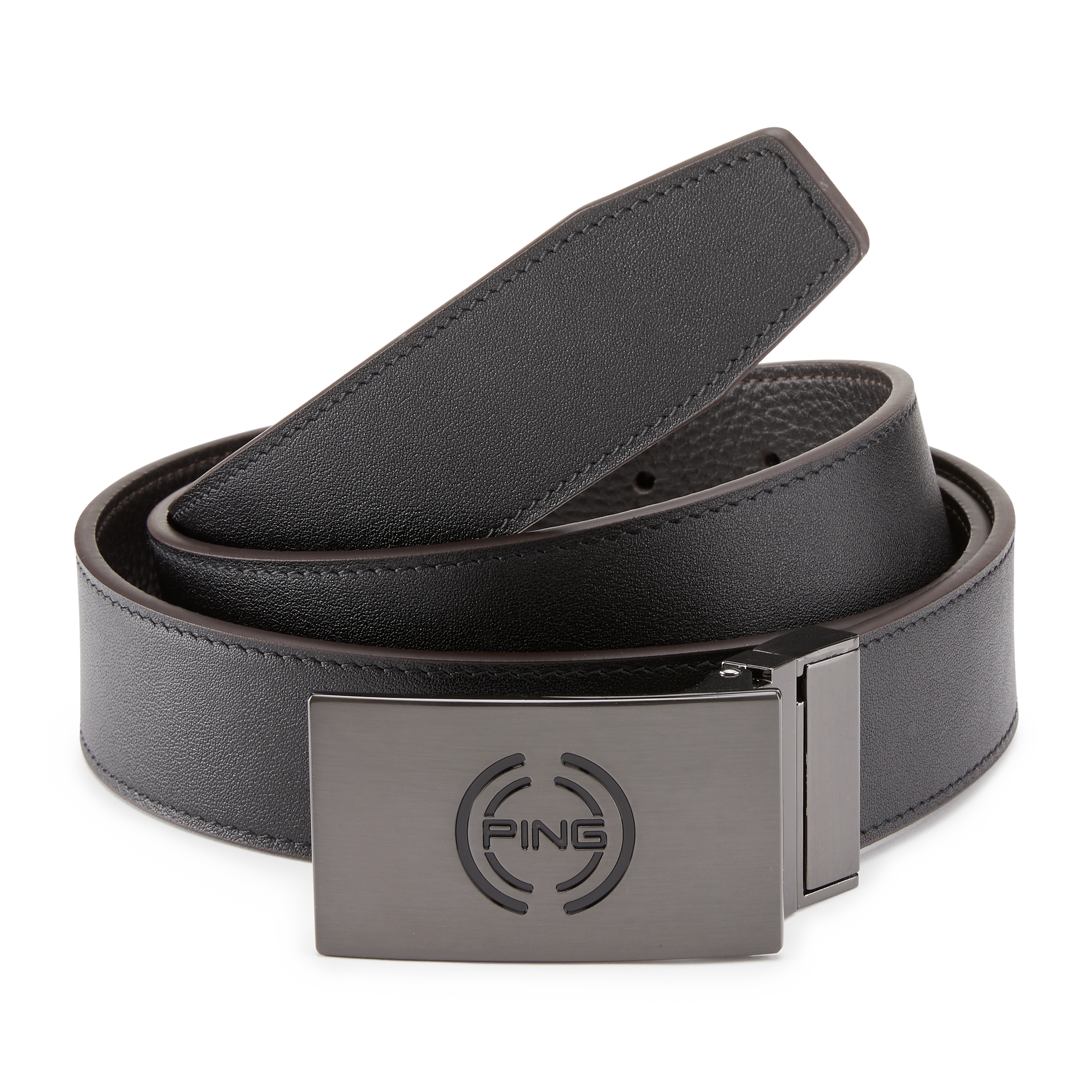 Ping Golf Belt | Reversible | Black/Brown