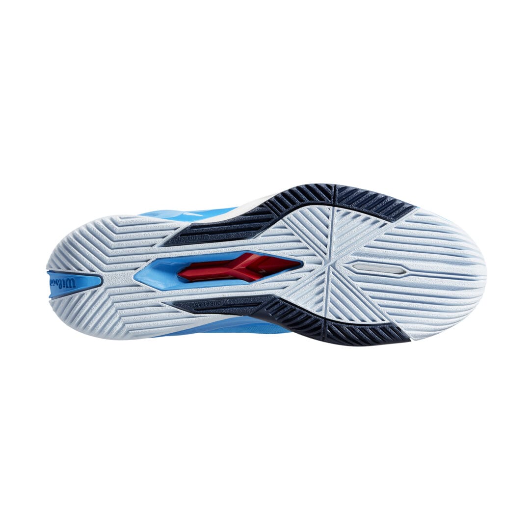 Wilson Mens Footwear | Rush Pro 4.0 French Blue / White / Navy Blazer