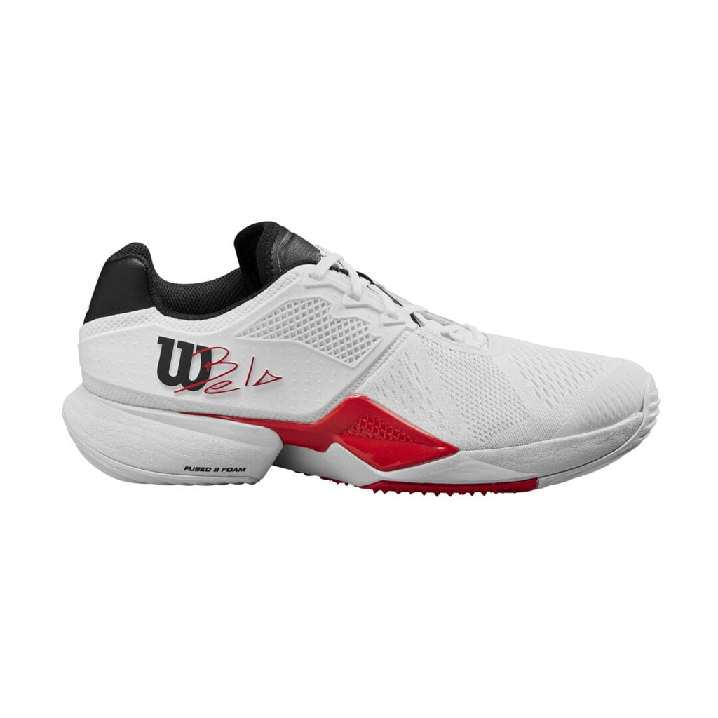 Wilson Padel Footwear | Mens Bela Tour Padel Wh / Red / Blk