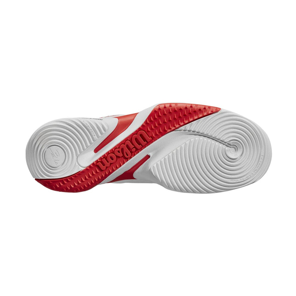 Wilson Mens Footwear | Rush Pro 4.5 Clay Red / Red / Wh