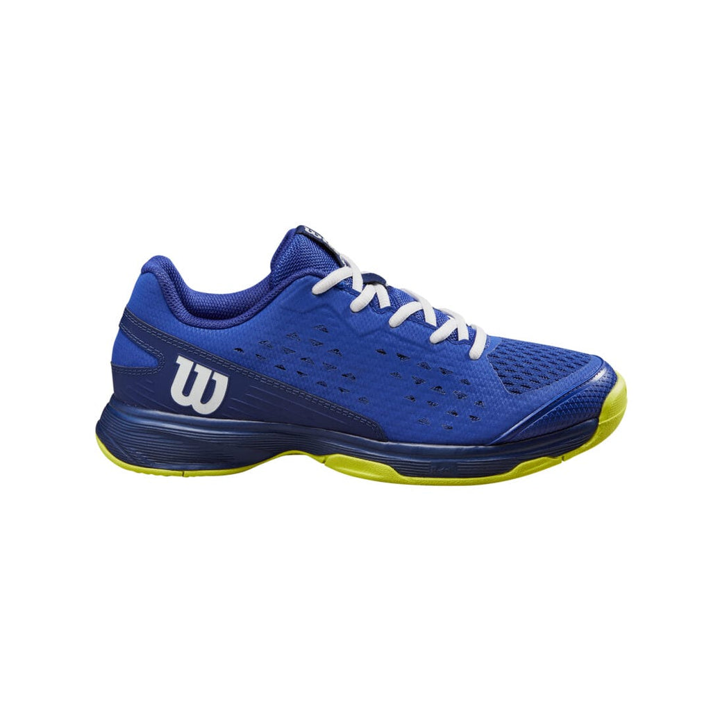 Wilson Junior Footwear | Rush Pro L Bluing / Blue Print / Safety Yellow