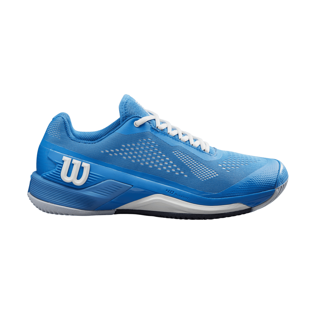 Wilson Mens Footwear | Rush Pro 4.0 French Blue / White / Navy Blazer