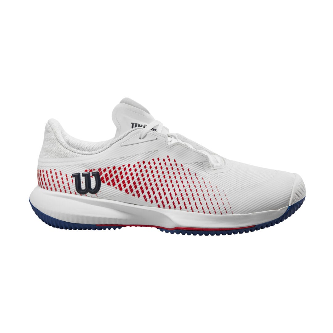 Wilson Mens Footwear | Kaos Swift 1.5 Wht / Deja Vu Blue