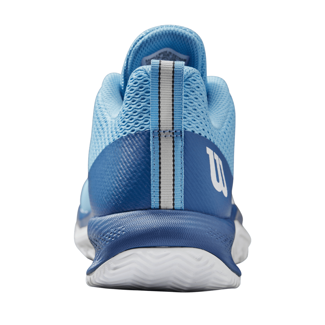 Wilson Padel Footwear | Ladies Rush Pro Lite Bonnie Blue / Deja Vu Blue / White