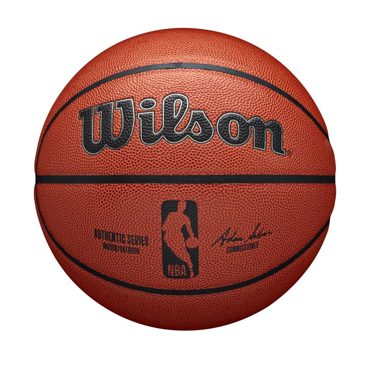 Wilson Team Sports | Basketball | NBA Basketball NBA Authentic Indoor Outdoor Basketball Size 7 TS038