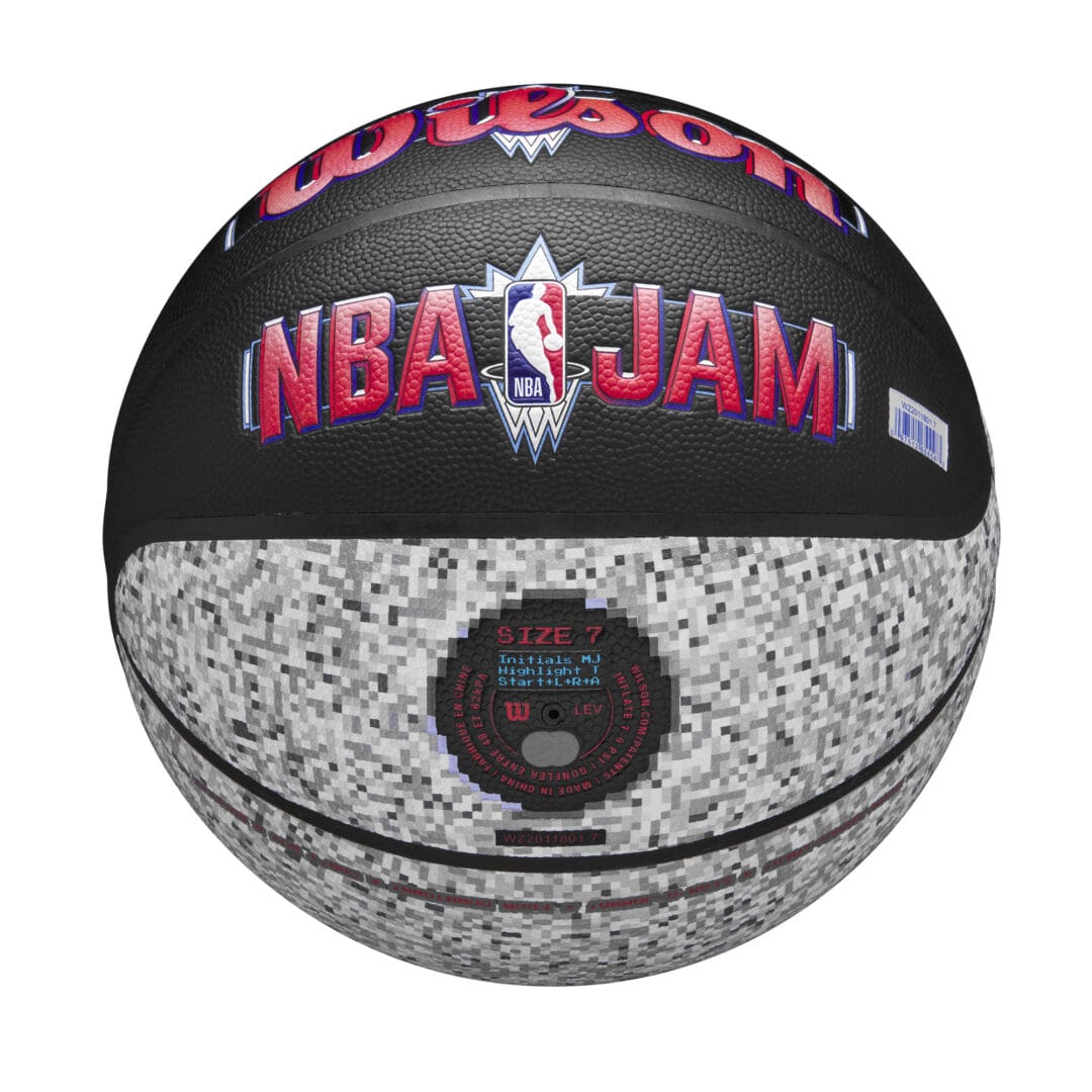 Wilson Team Sports | Basketball | NBA Basketball NBA Jam Indoor Outdoor Basketball Size 7 TS079