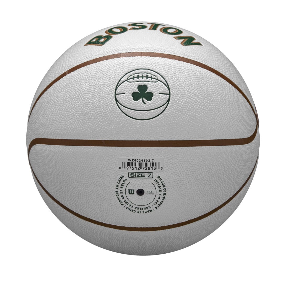 Wilson Team Sports | Basketball | NBA Basketball NBA Team City Collector Bos Celt Size 7 TS081