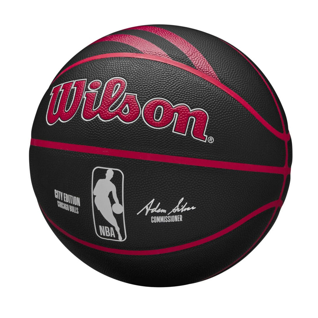 Wilson Team Sports | Basketball | NBA Basketball NBA Team City Collector Chi Bulls Size 7 TS082