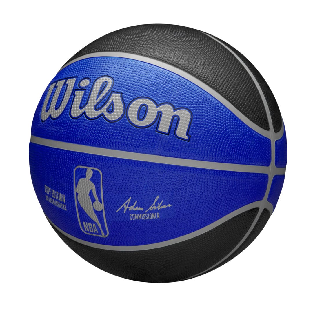 Wilson Team Sports | Basketball | NBA Basketball NBA Team City Edition Dal Mav Size 7 TS089