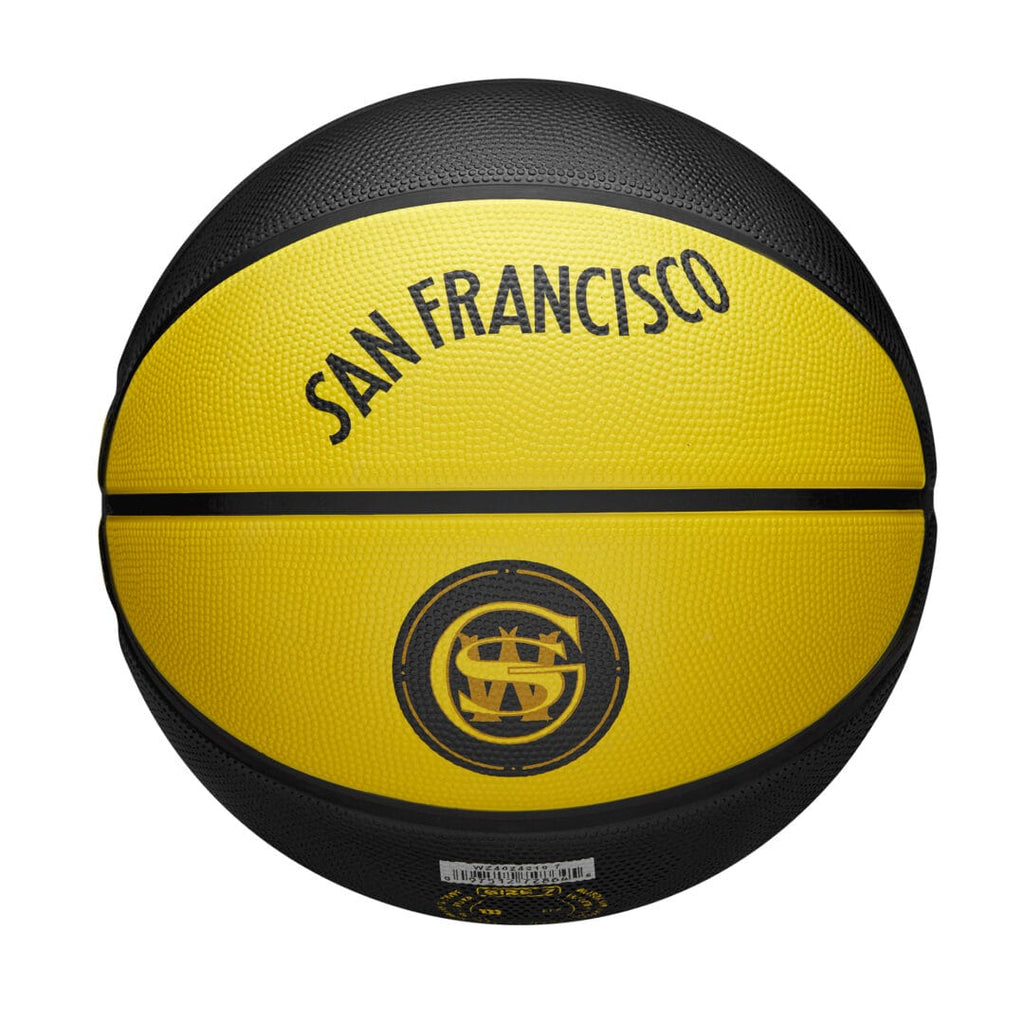 Wilson Team Sports | Basketball | NBA Basketball NBA Team City Edition Gs Warriors Size 7 TS090