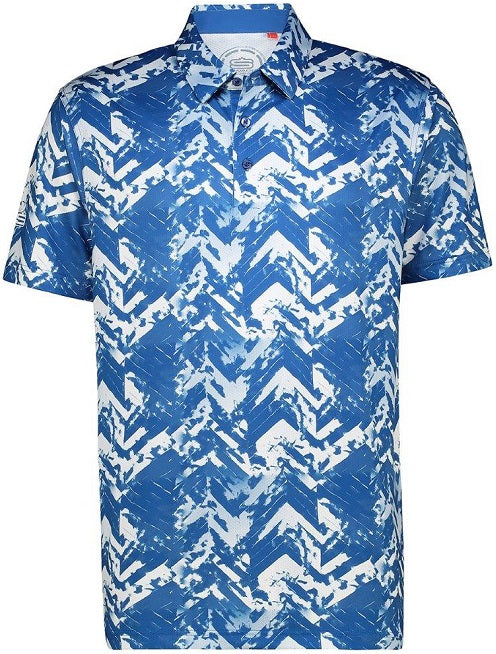 Men's Ikat Dry Tech Performance Golfer Polo Shirt