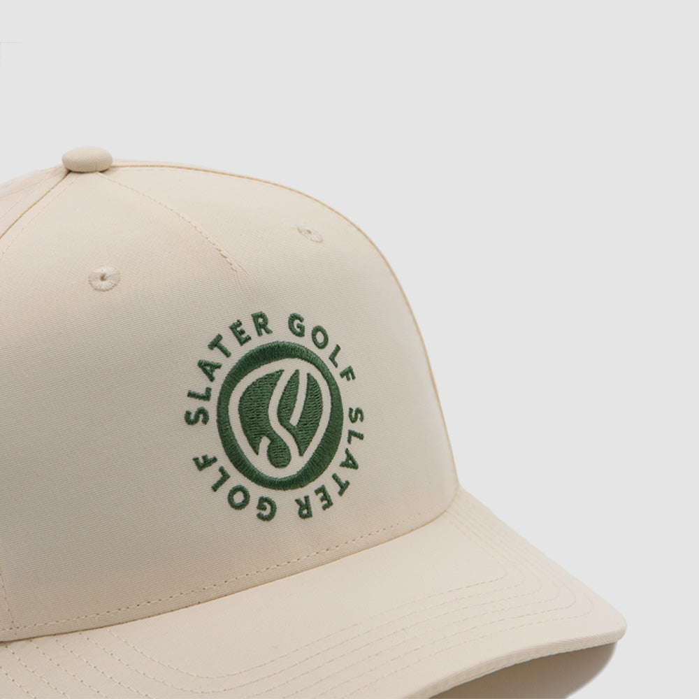 Slater Golf | Performance Cap | Cannoli Cream