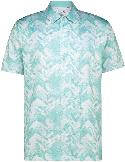 Men's Ikat Dry Tech Performance Golfer Polo Shirt