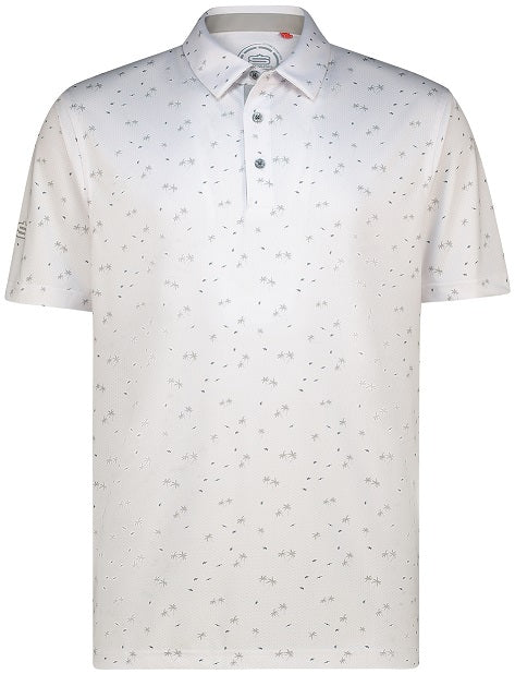 Men's Summer Vibes Dry Tech Performance Golfer Polo Shirt