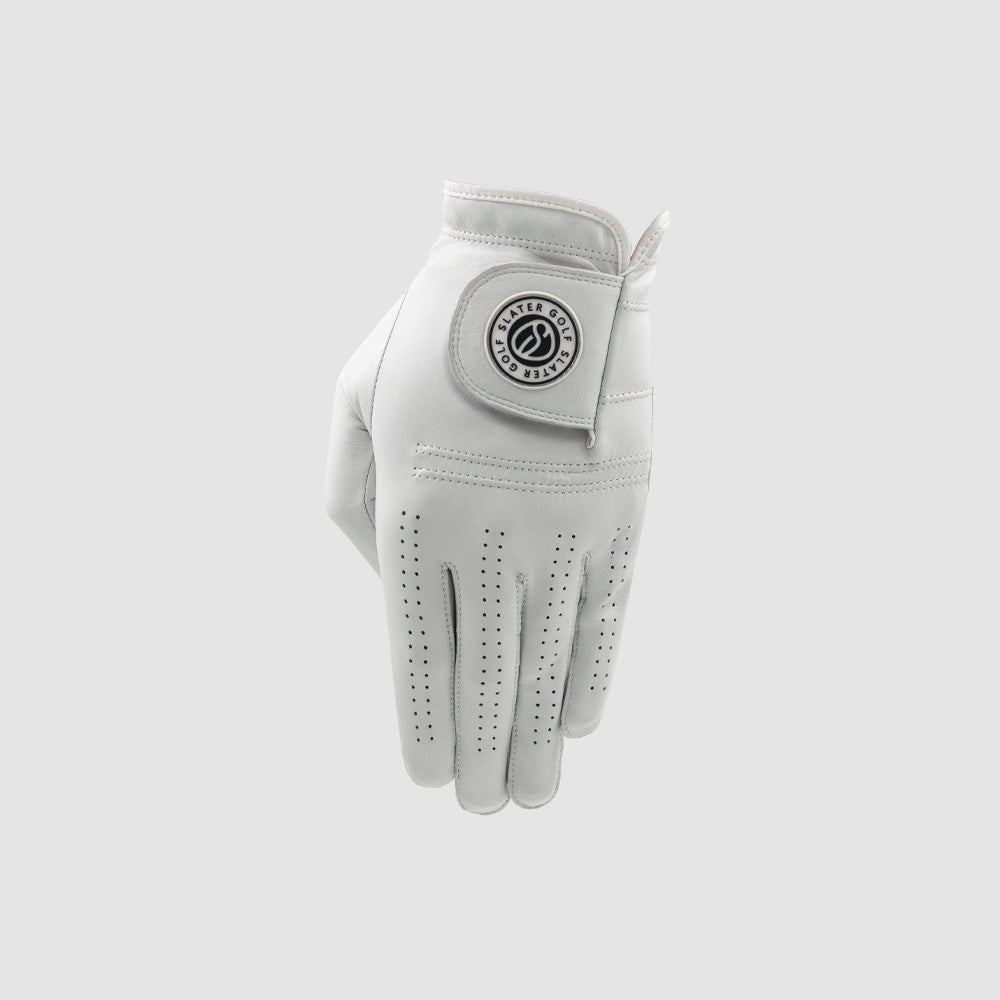 Slater Golf | Tour Golf Glove | White