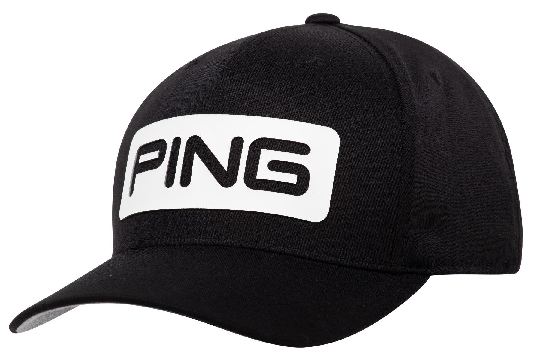 Ping Men's Golf Cap | Tour Classic | Black/White