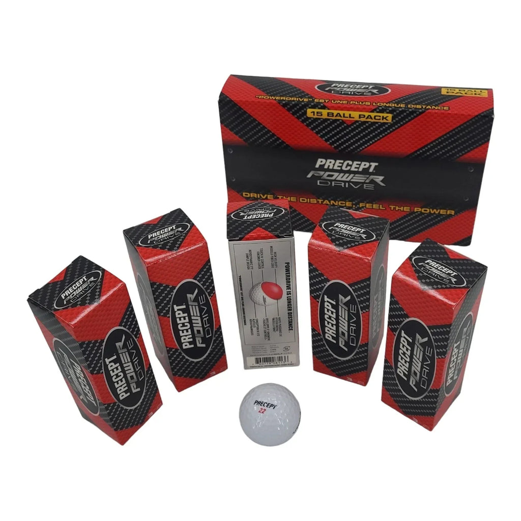 Bridgestone Golf Balls | Power Drive 15-Ball Pack | White